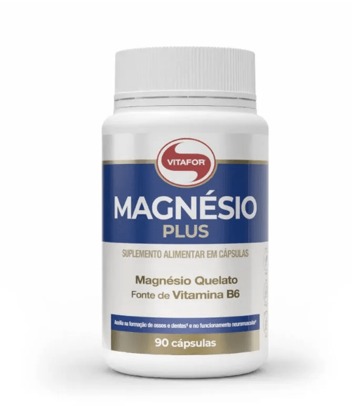 Magnésio Plus - 90 cap - Vitafor