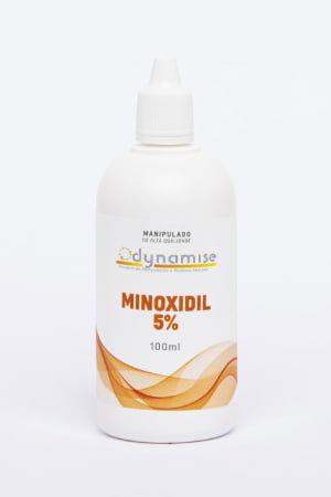 Minoxidil 5% Com Propilenoglicol - Solução Capilar