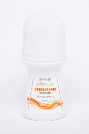 DESODORANTE ROLL-ON NATURAL VEROCHIC® (SEM ALUMÍNIO E SAIS DE ALUMÍNIO) 50ML