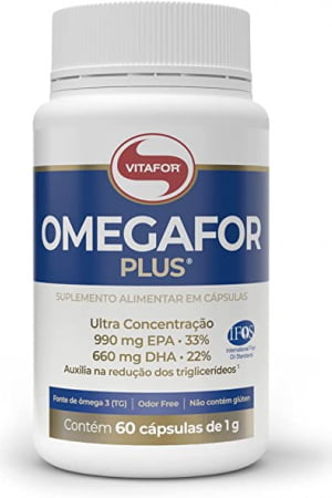 ÔMEGA - OMEGAFOR PLUS 60 CÁPSULAS VITAFOR