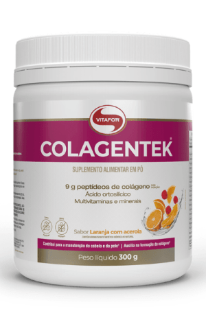 Colagentek - 300g laranja com acerola - VITAFOR