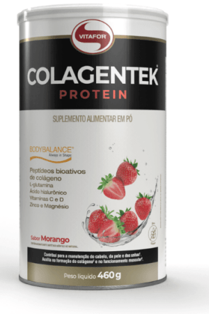 Colagentek Protein - Bodybalance - 460g Morango