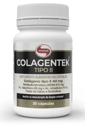 Colagentek tipo II - 30 caps