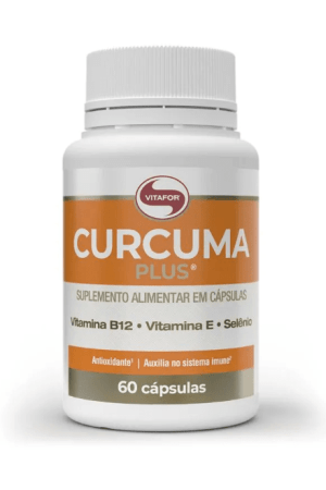 Curcuma Plus - 60 cap - Vitafor