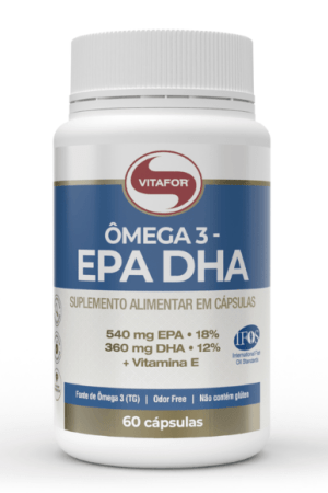 Omega 3 EPA DHA - 60 cap - Vitafor