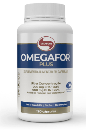 Omegafor Plus - 120 cap - Vitafor Omegafor Plus - 120 cap - Vitafor
