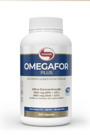 Omegafor Plus - 240 cap - Vitafor Omegafor Plus - 240 cap - Vitafor