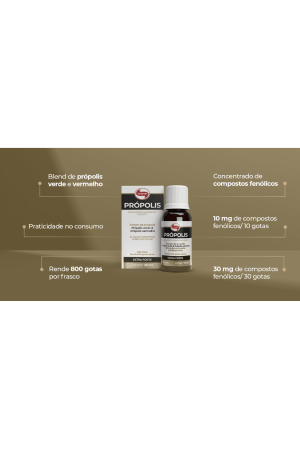 Própolis Líquido - Em Gotas 20ml
