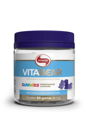  Vitabear - 60 gomas de frutas - Vitafor