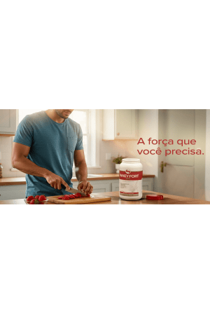WHEY FORT® 3W: Whey Protein Isolado, Concentrado e Hidrolisado Neutro 900g